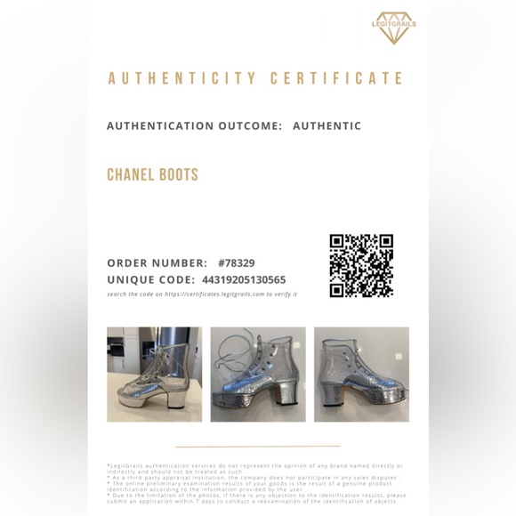 Chanel Lace Up Boots Size 36.5 - Picture 6 of 12